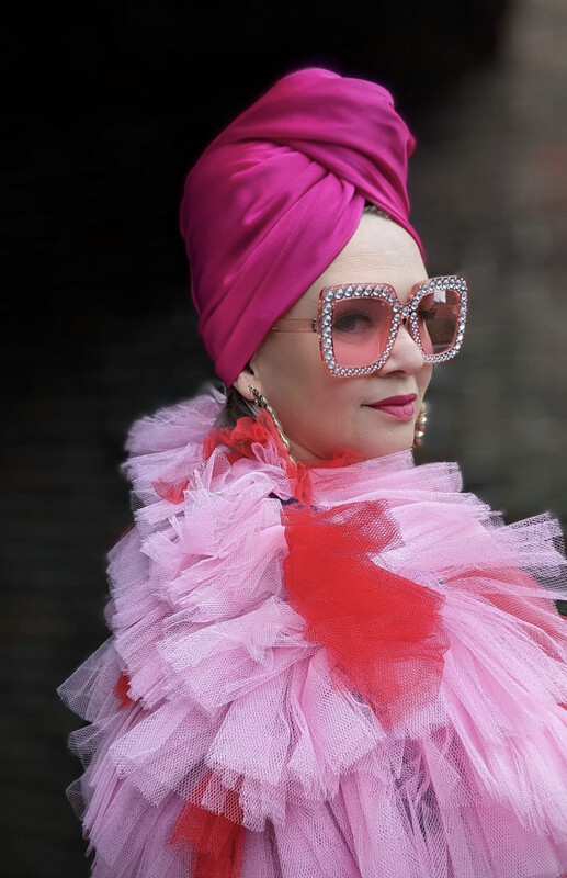Hot Pink Stretch Turban