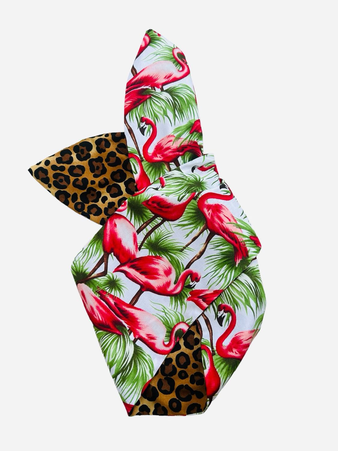 Flamingo / Leopard Wired Hairband