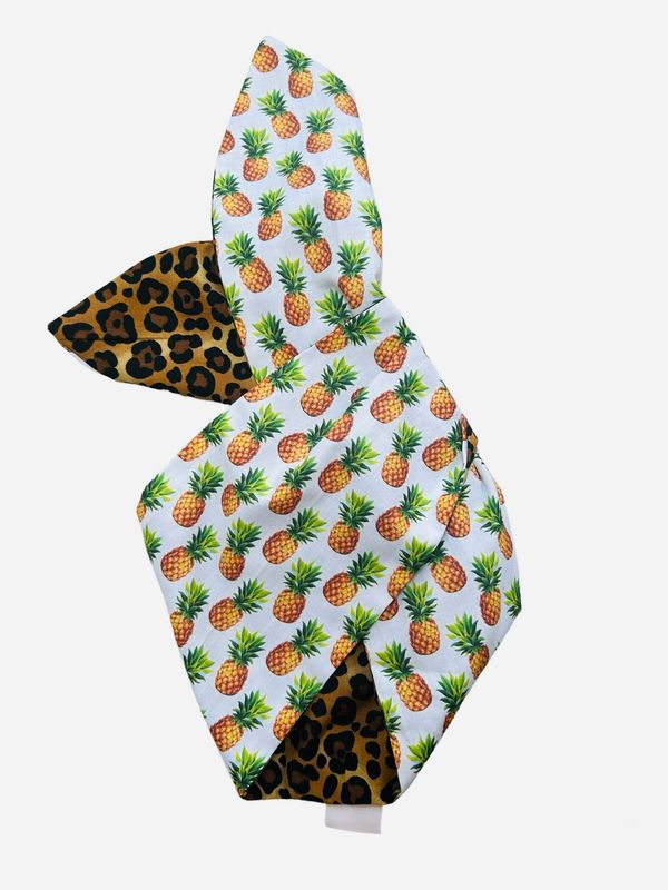Pineapple and Leo wired hairband