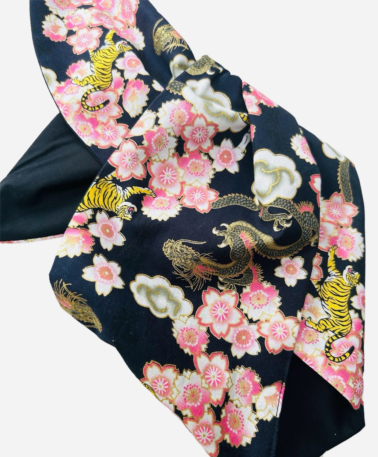 Cherry Blossom Tiger Wired Hairband Cherry Blossom Tiger Wired Hairband