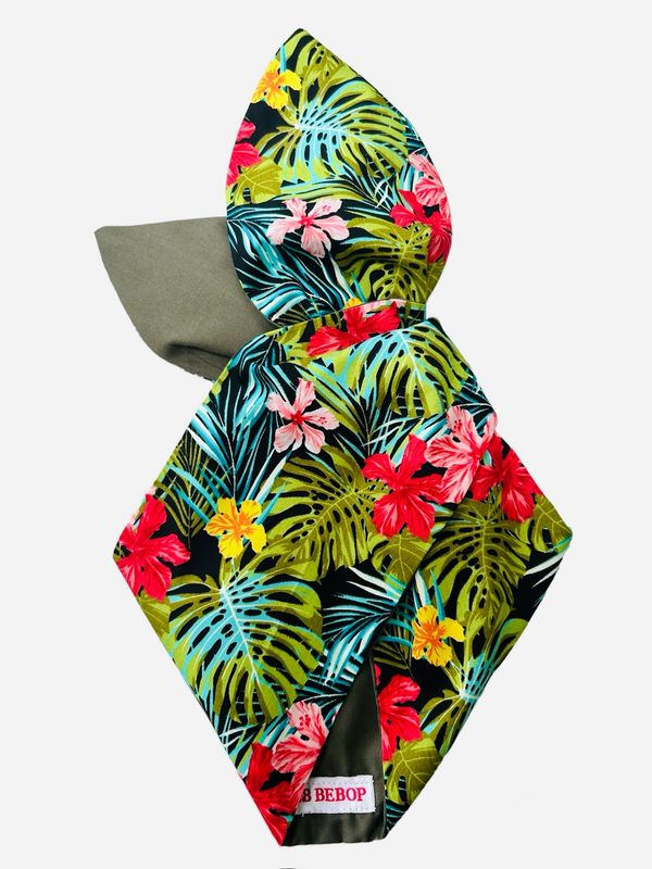 Hawaiian Tropical Garden Wired Hairband