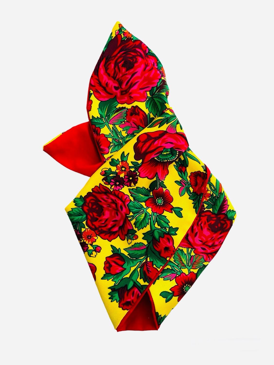 Russian Rose Yellow Wired Hairband