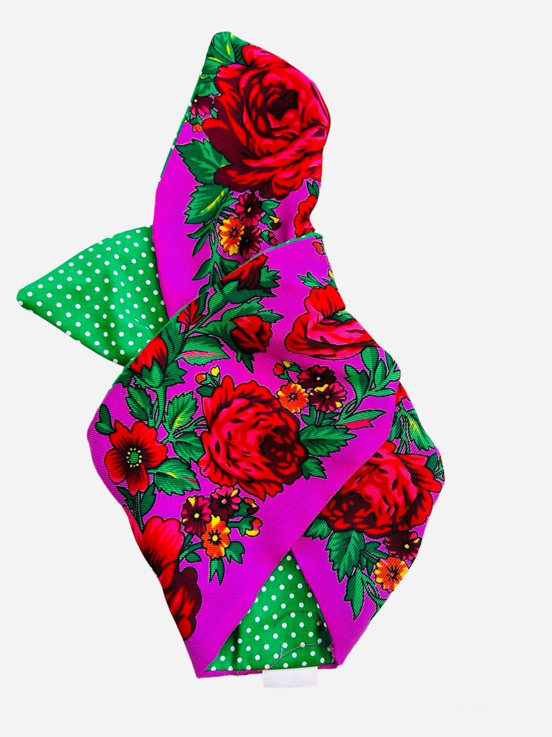 Russian Rose Pink Wired Hairband