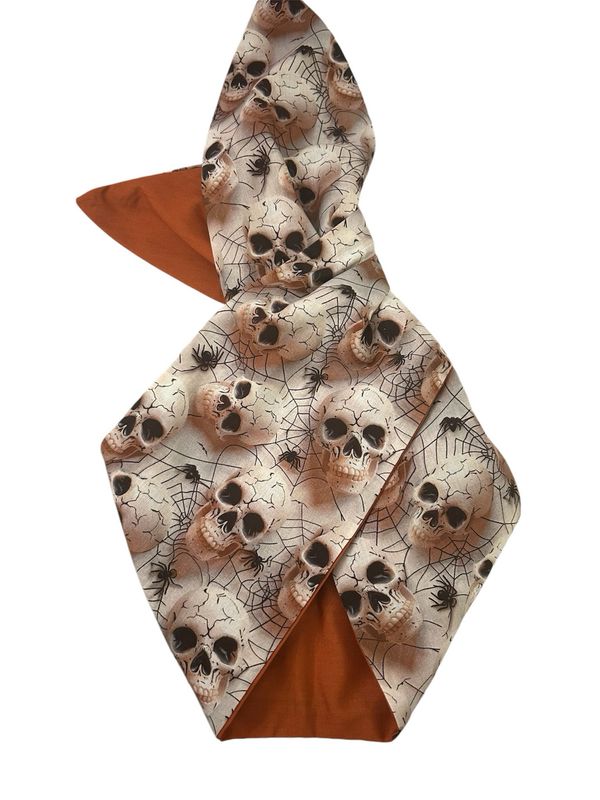 Rusty Skulls Wired Hairband