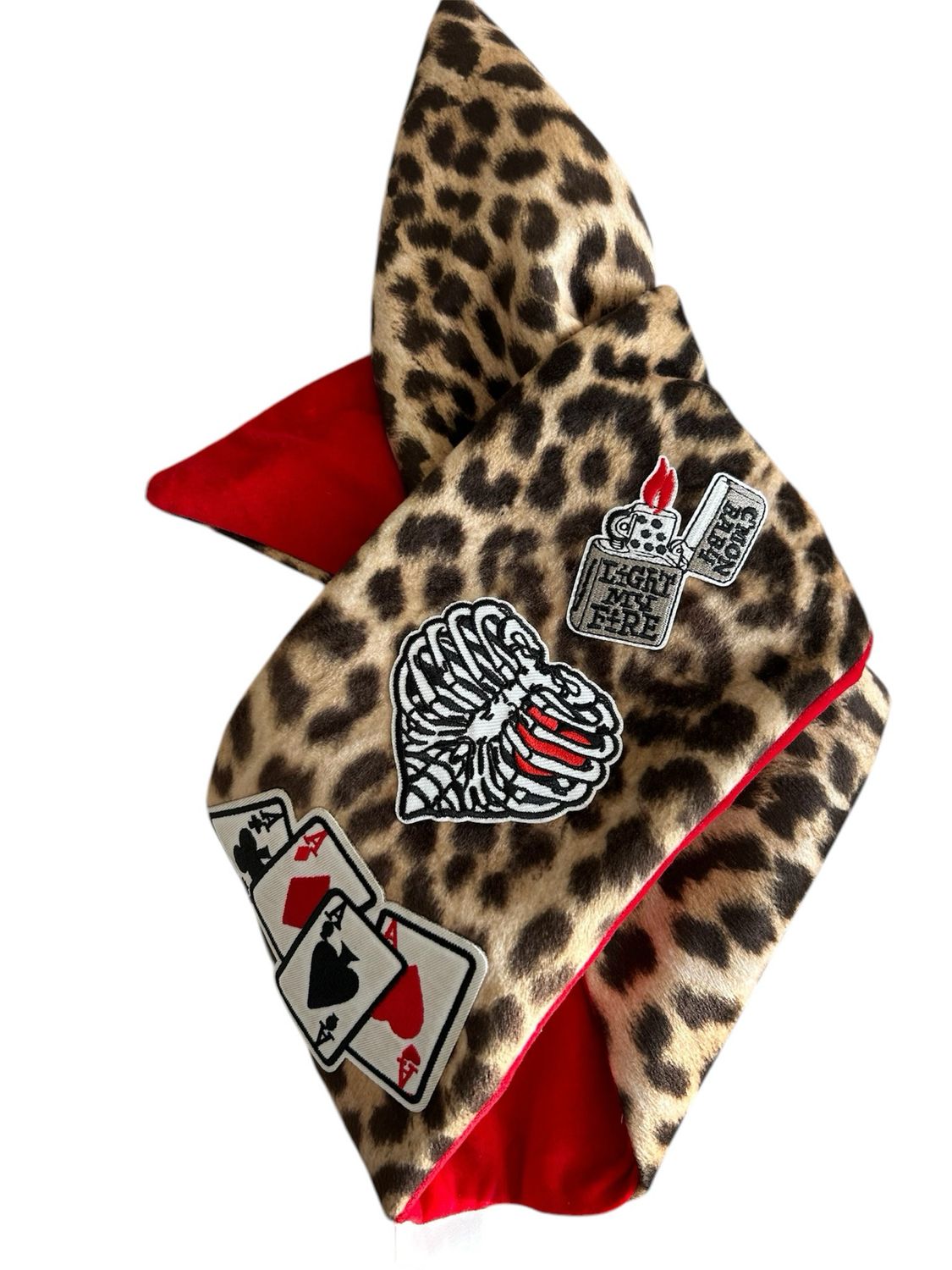 Leo Velvet Light My Fire Badge Bop