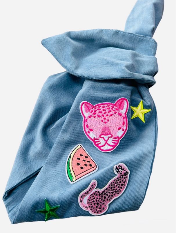 Pink Leo Badge Bop