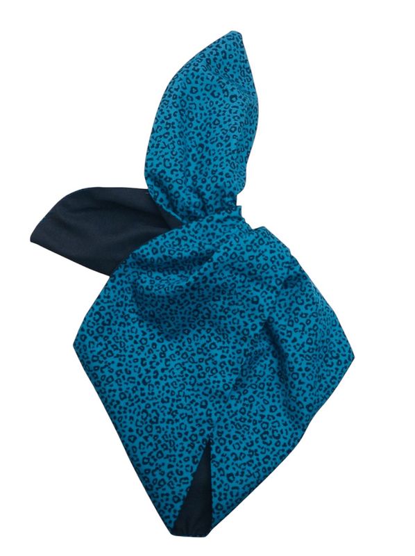 Petrol Animal Print Wired Hairband