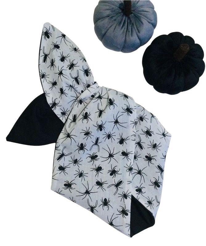Black Spider Wired Hairband
