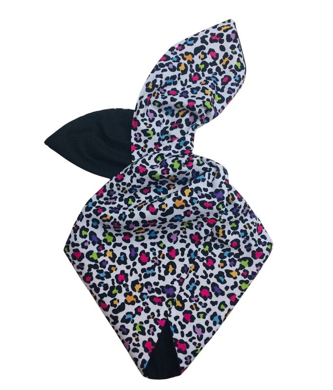 Multi Coloured Animal With Black Wired Hairband