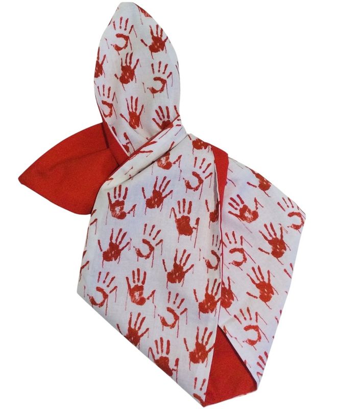 Blood Hands Wired Hairband
