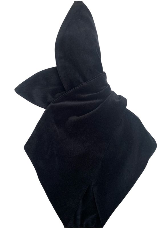 Black Velvet Wired Hairband