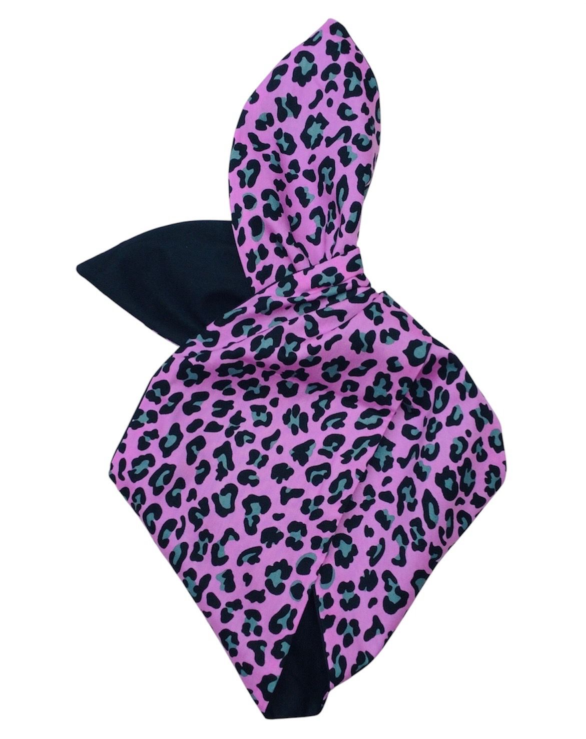 Candy Pink Leo Wired Hairband Candy Pink Leo Wired Hairband