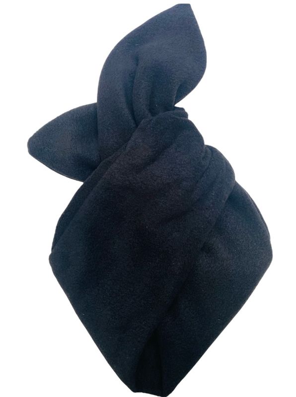 Plain Black Fleece