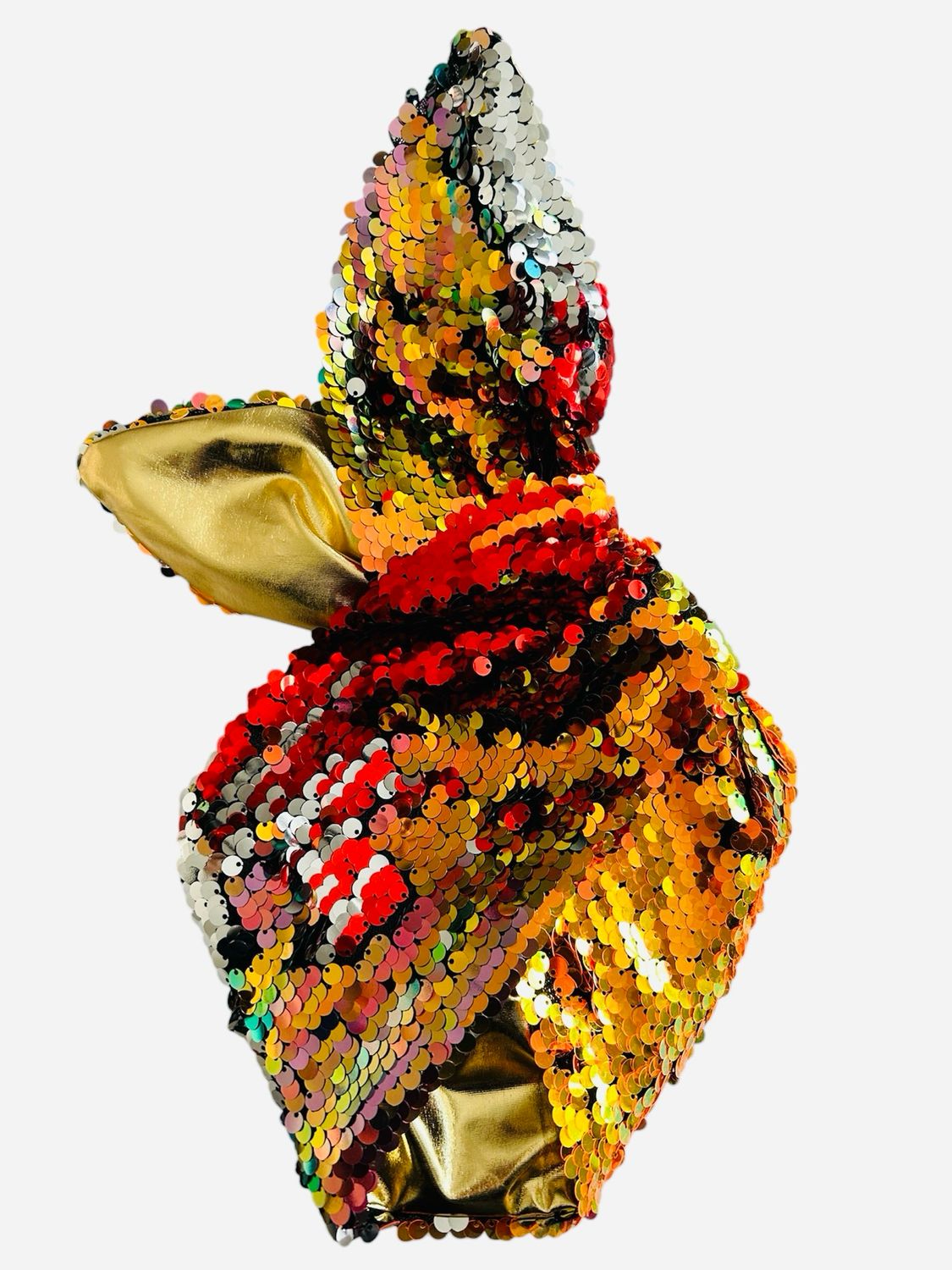 Golden Sequin Wired Hairband