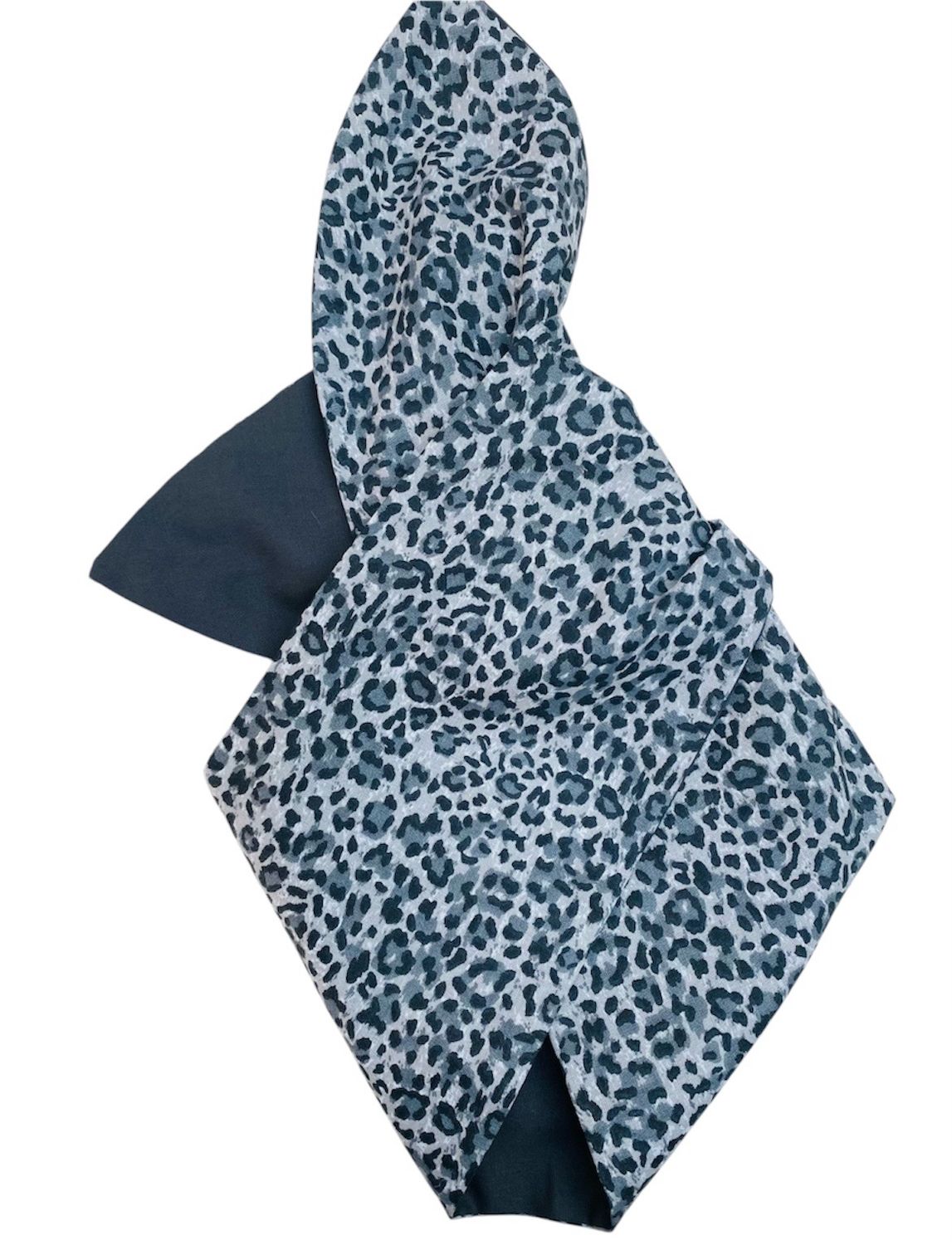 Grey Cheetah Wired Hairband