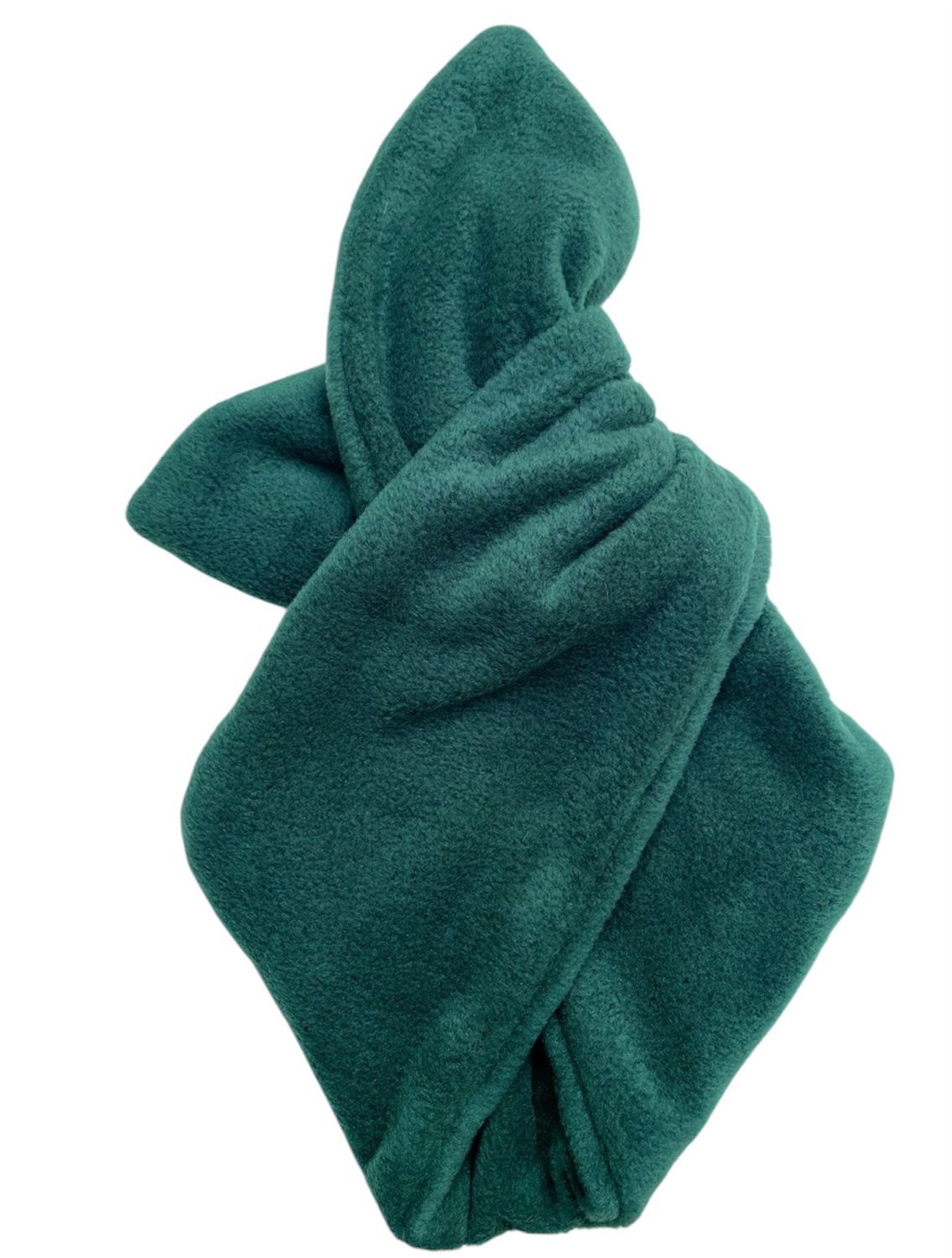 Forest Green Fleece Wired Hairband