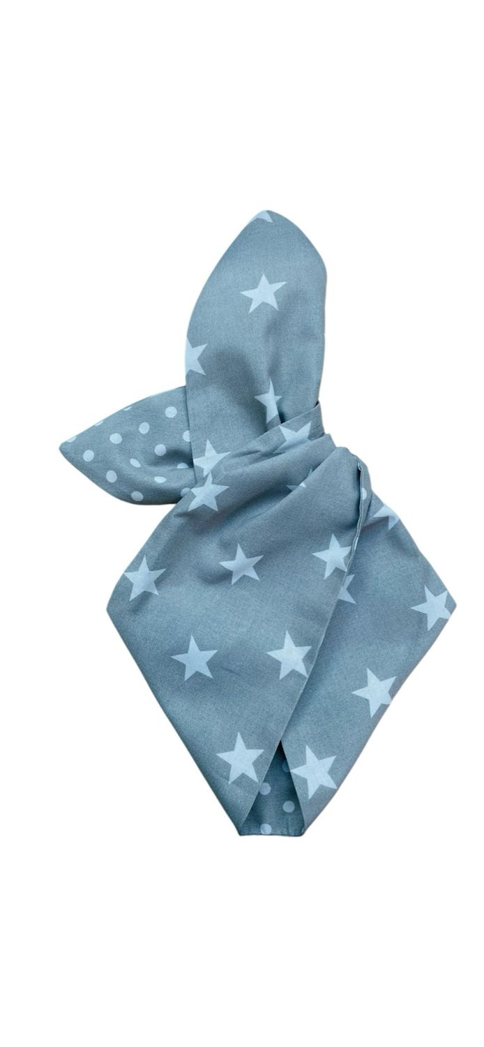 Silver Stars And Polka Wired Hairband