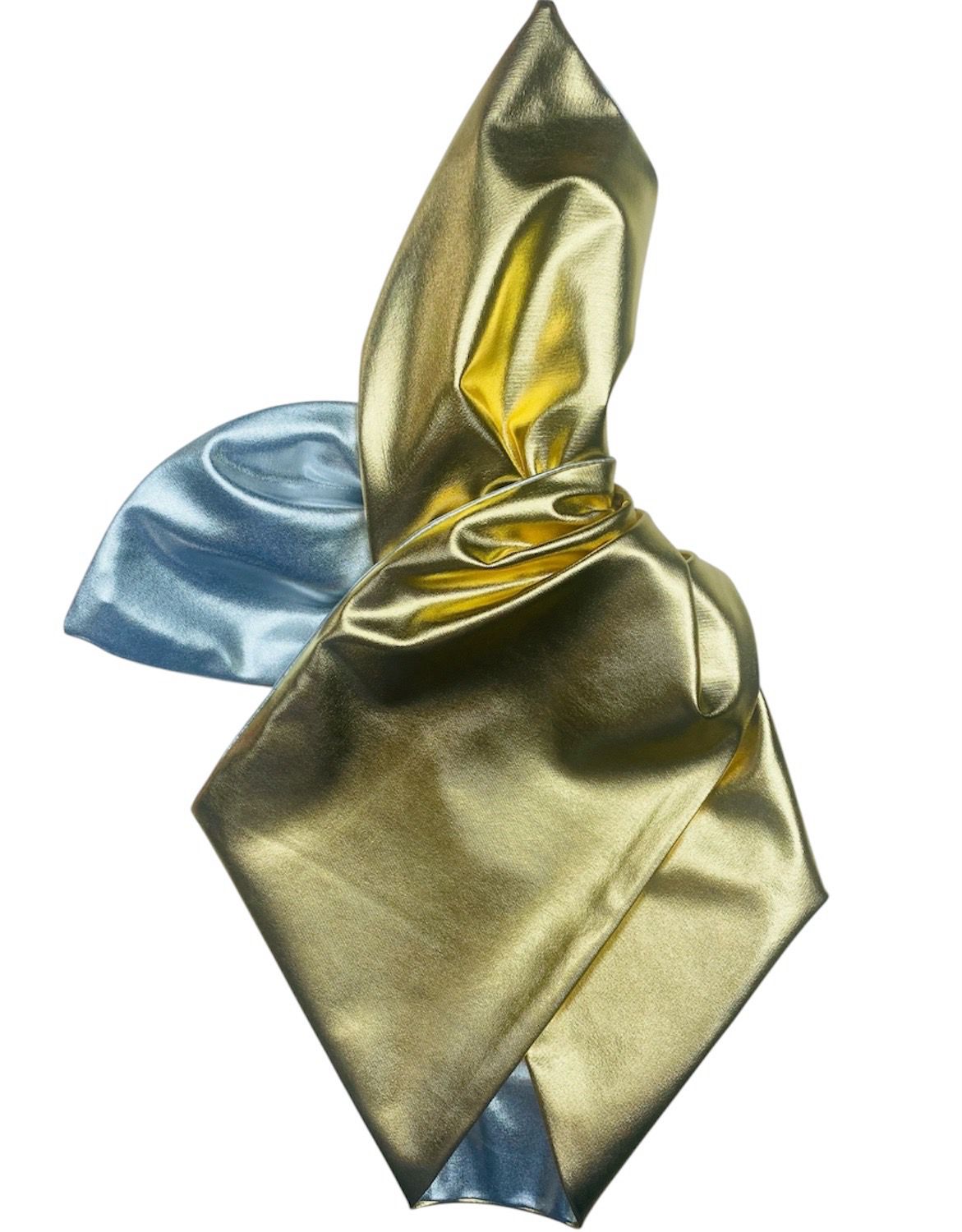 Gold And Silver Mix Wired Hairband