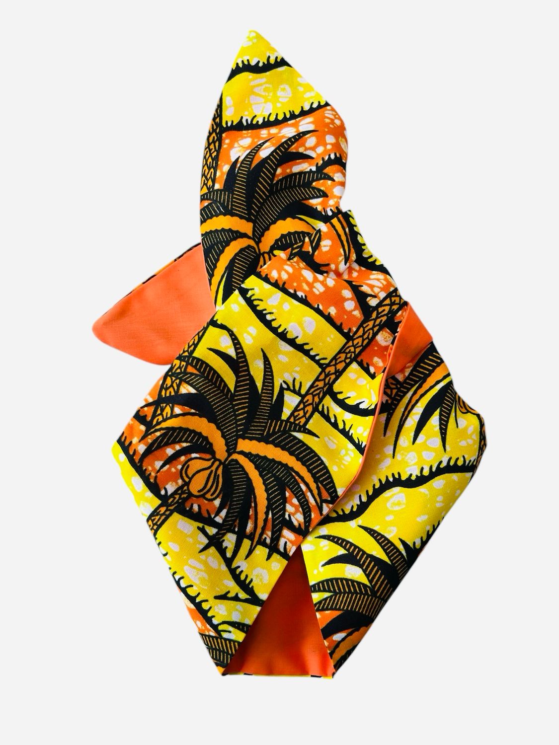 Orange And Yellow Palm Tree Wires Hairband