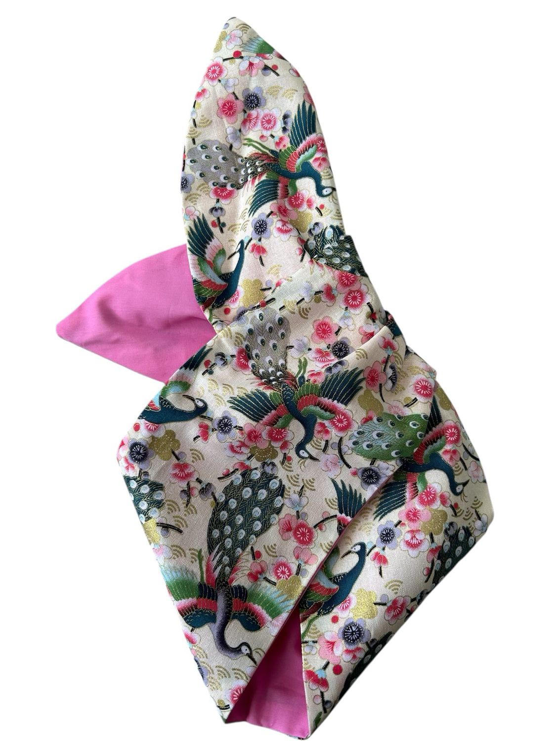 Fancy Peacock With Pink Reverse