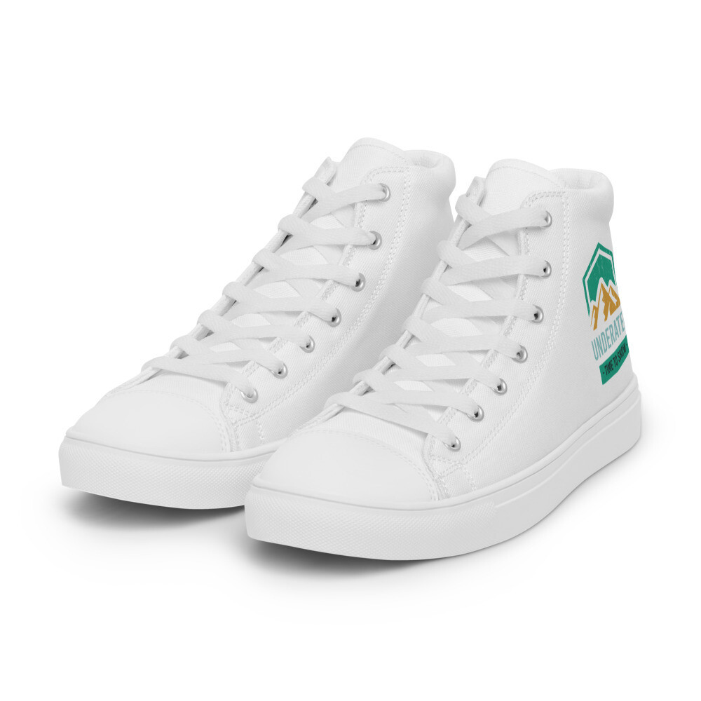Men&#39;s high top canvas shoes - 2nd Gen Underated Logo