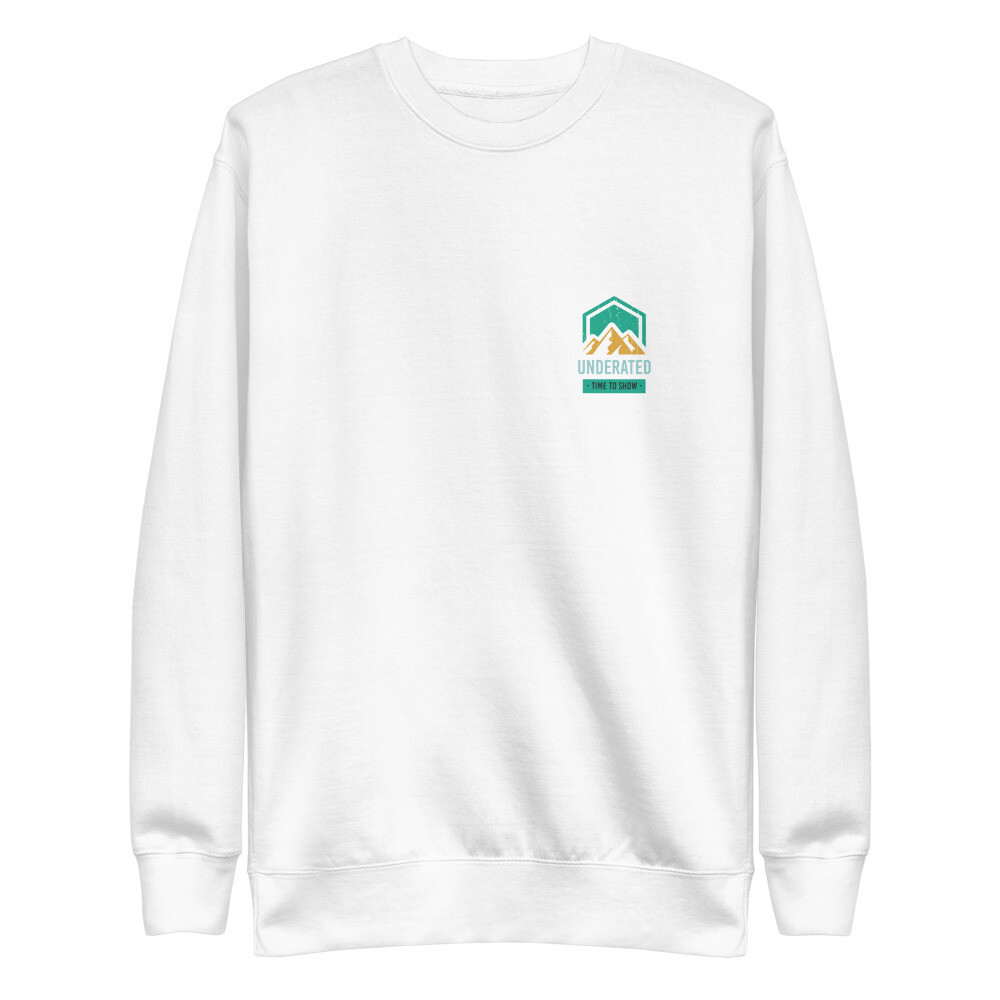 Unisex Fleece Pullover - 2nd Gen Underated Logo