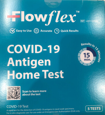 COVID-19 Antigen Tests, 5 Units