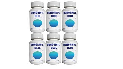 DONORMYL® BLUE 50mg, 6x96 Softgels SUPERPACK -- Limit 4 per order