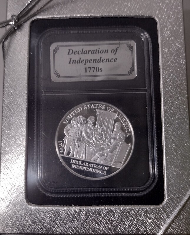 American History Silver Bullion Coin 1 Oz