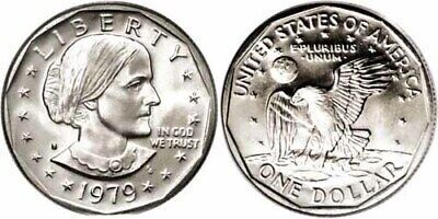 1979-S Susan B Anthony Circulating Dollar Coin -