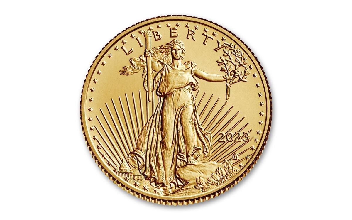 2023 $5 1/10-oz Gold American Eagle BU