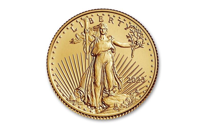 2023 $5 1/10-oz Gold American Eagle BU