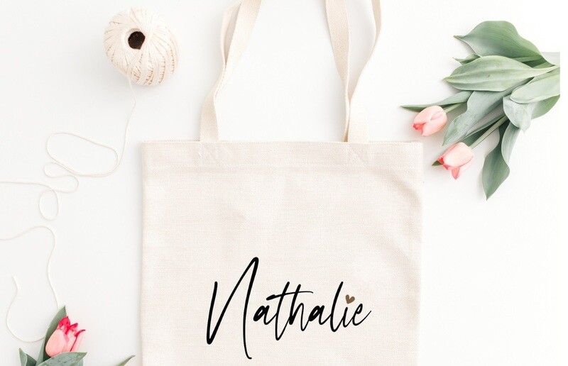 TASCHE "NAME" PERSONALISIERT