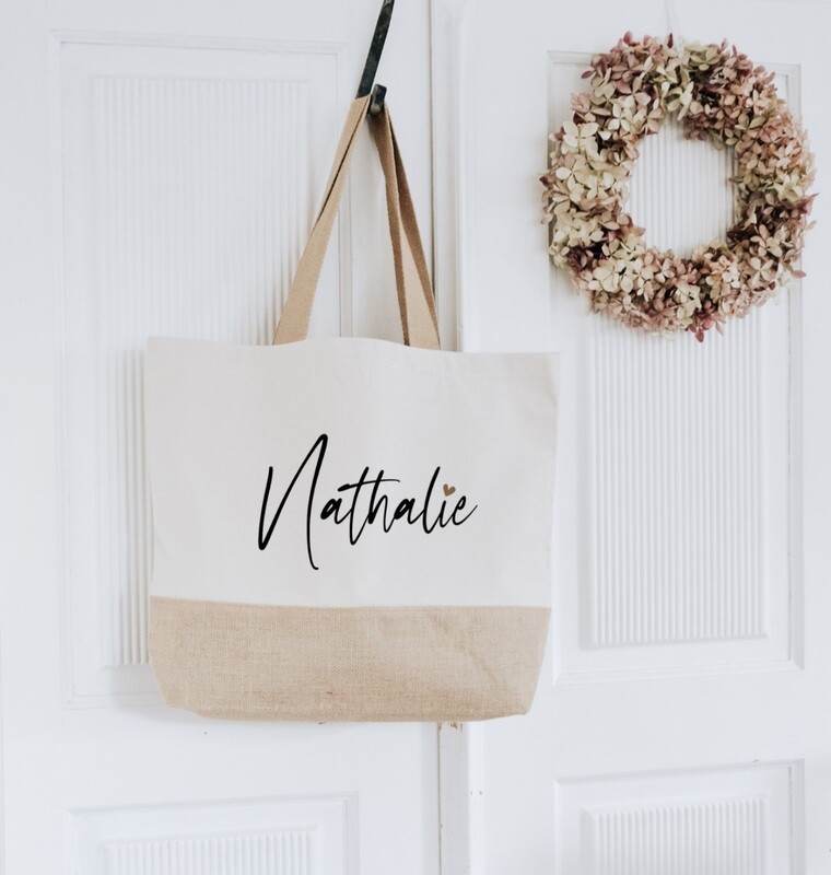 TASCHE "NAME" PERSONALISIERT