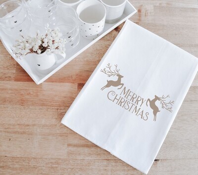 GESCHIRRTUCH "MERRY CHRISTMAS"