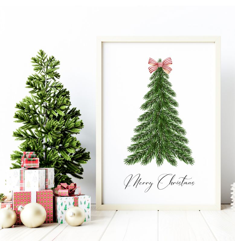 POSTER Merry Christmas | Tanne