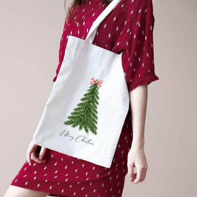 TASCHE DELUXE "MERRY CHRISTMAS KRANZ"