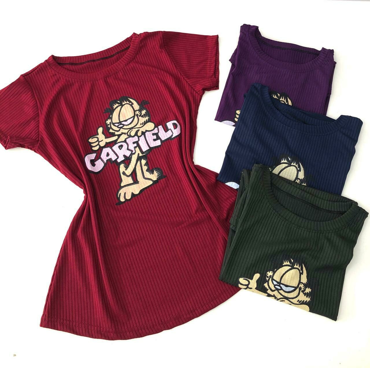 Remera Diseño Garfield