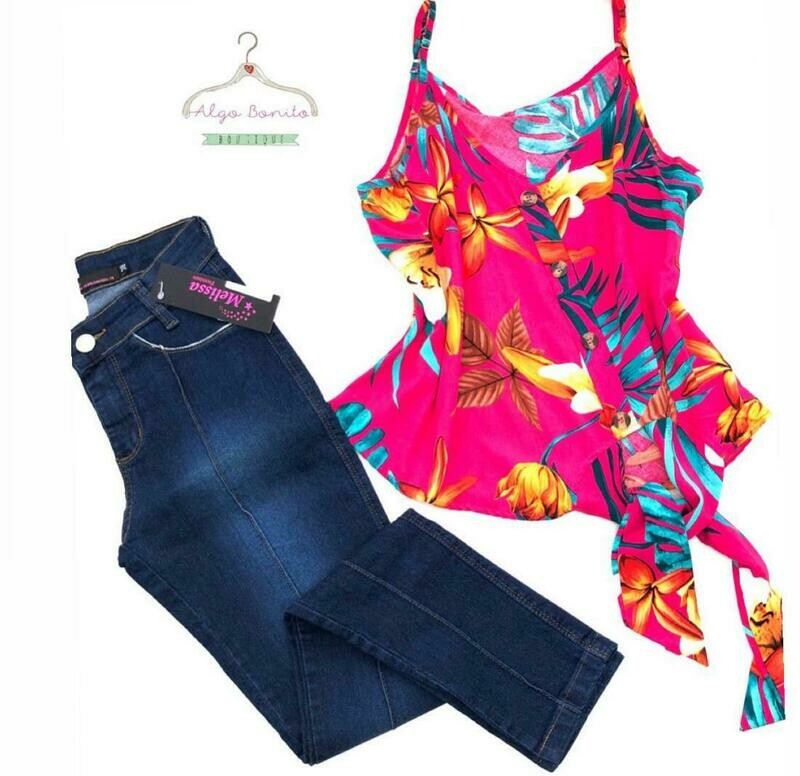 Blusa Floreada