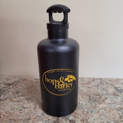 Double Insulated Hops & Barley Stainless Growler