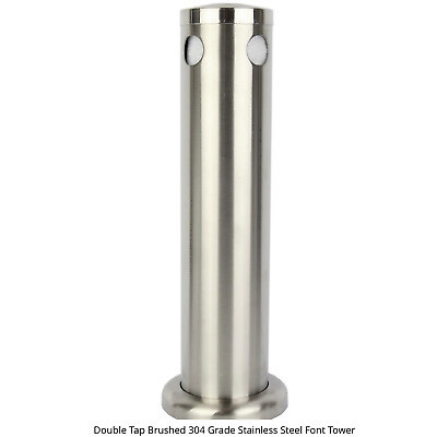 Stainless 2 Faucet Tower