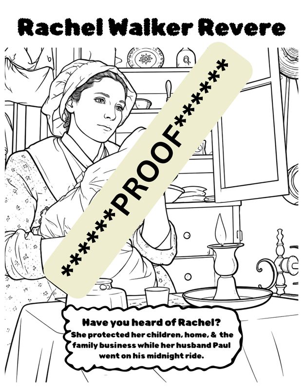 Living History Coloring Book PRE-ORDER SALE