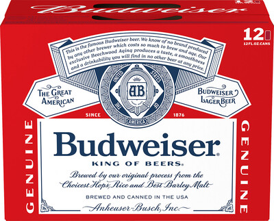 Bud 12pk can
