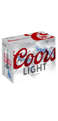 Coors Lt 12pk can