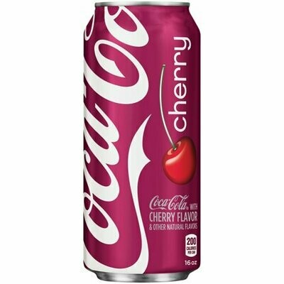 Coke Cherry 16oz can