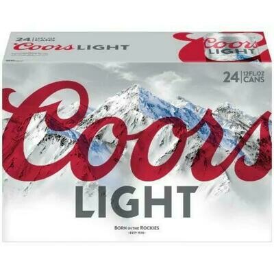 Coors Lt 24pk can
