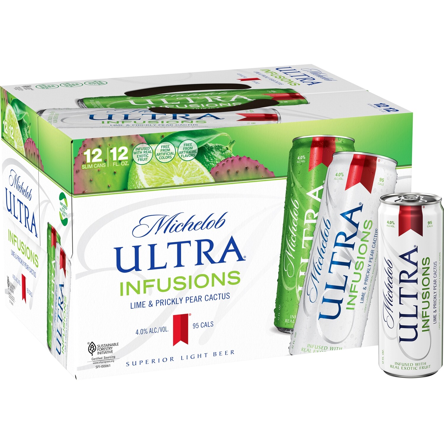 Michelob Ultra Lime & Prickly Pear Cactus 12pk