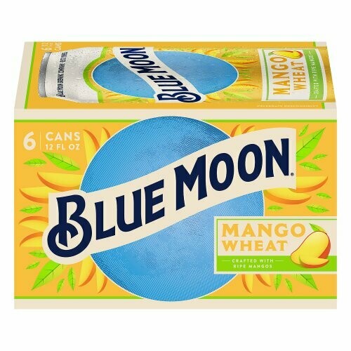 Blue Moon Mango Wheat 6pk can