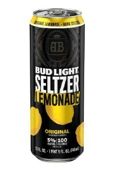 Bud Lt Lemonade Seltzer 25oz can