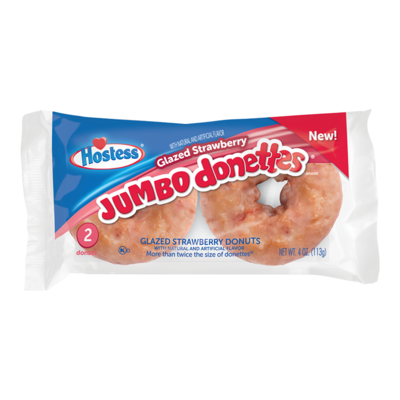 Hostess Jumbo Strawberry Donut